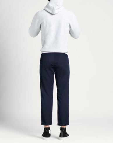 Man Pants Navy Size 30 Cotton, Linen, Elastane