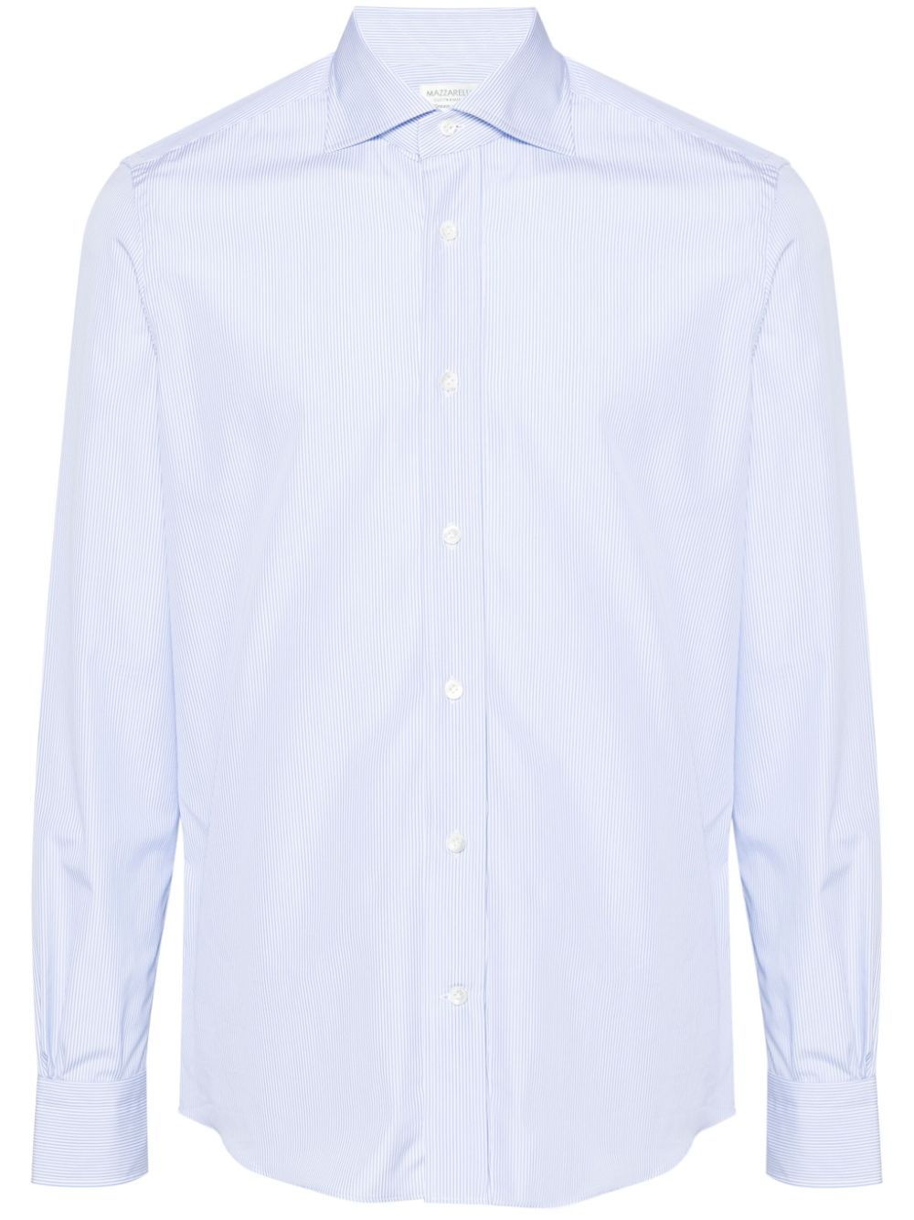 Striped cotton shirt - Blue
