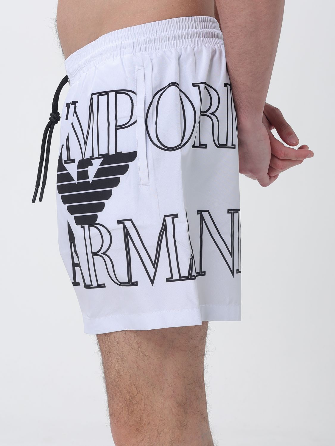 Swimsuit Men color White