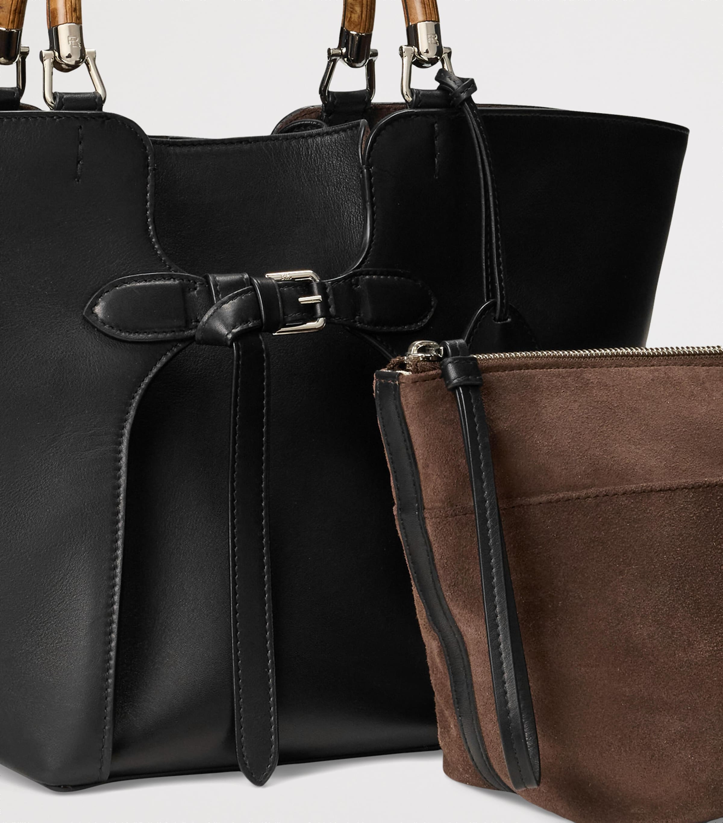 Leather Ralph Tote Bag