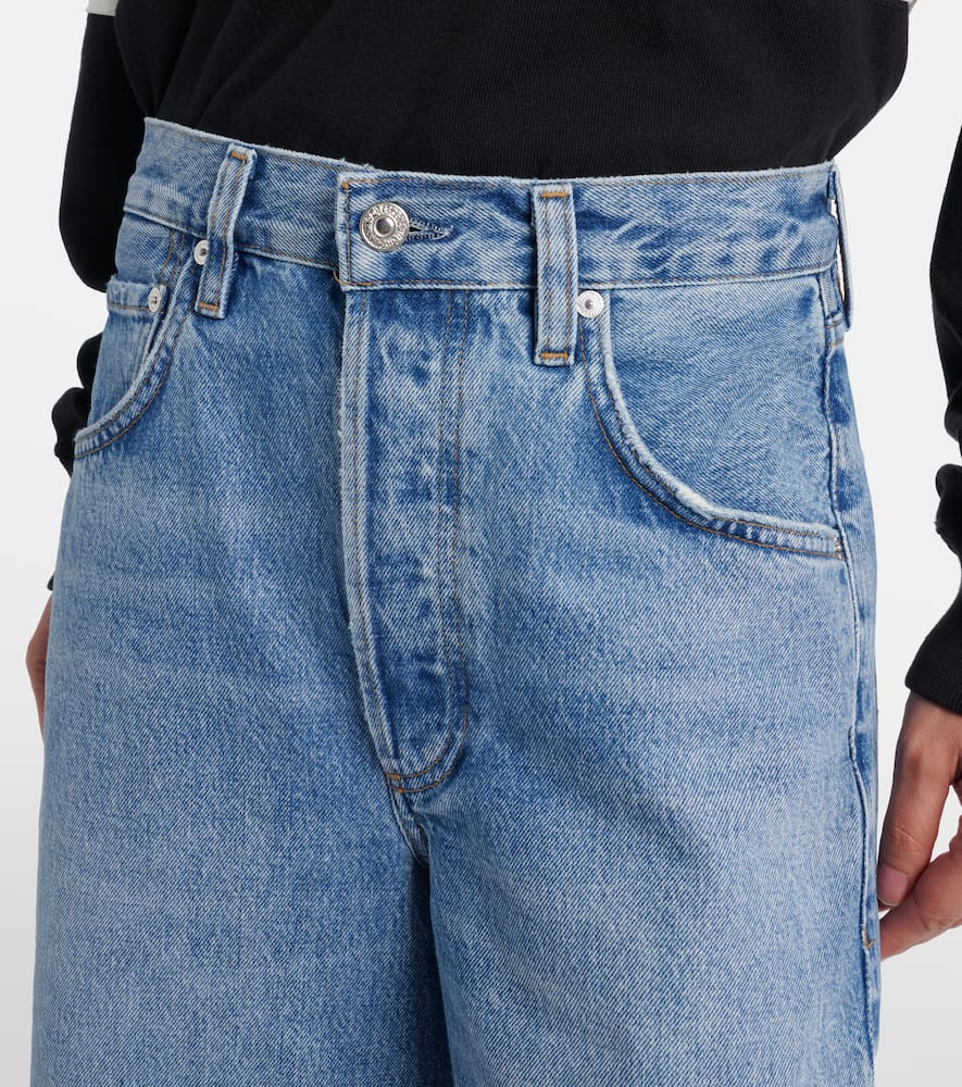Ayla cropped wide-leg jeans