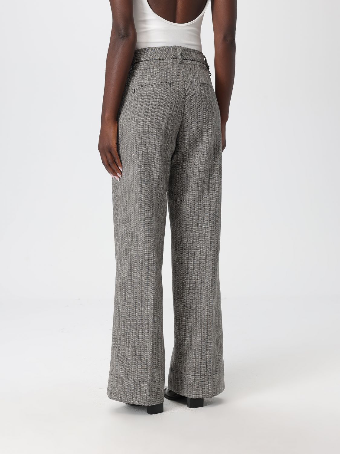 Pants Woman color Grey