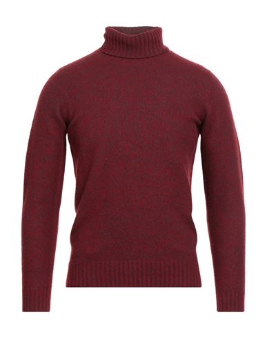 Man Turtleneck Garnet Size 38 Lambswool