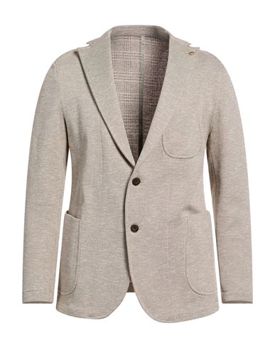 Man Blazer Sand Size 42 Viscose, Cotton, Polyamide, Elastane