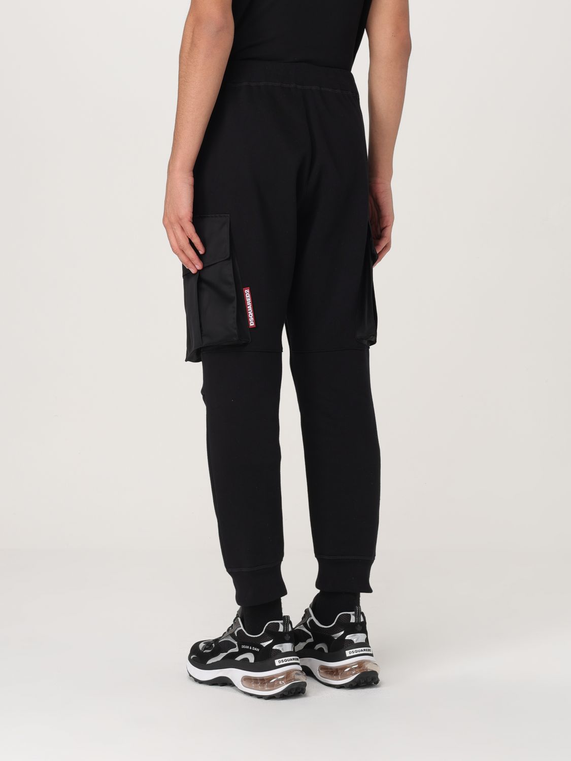 Cargo track pants - Black
