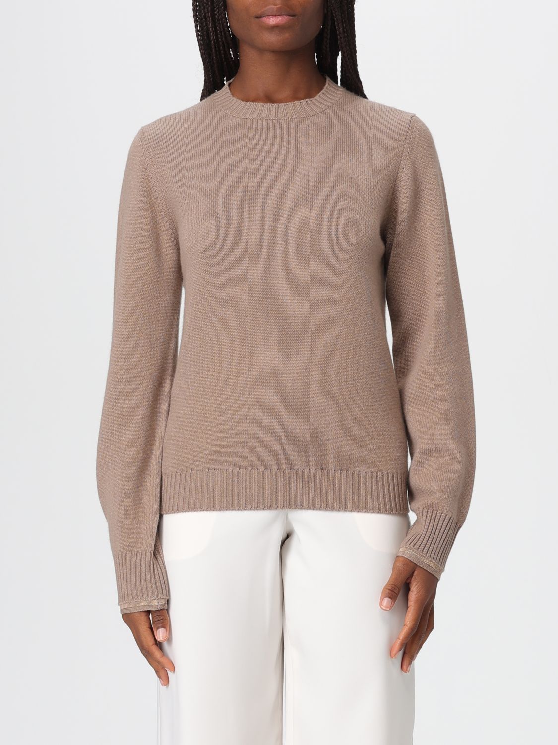 Sweater Woman color Brown