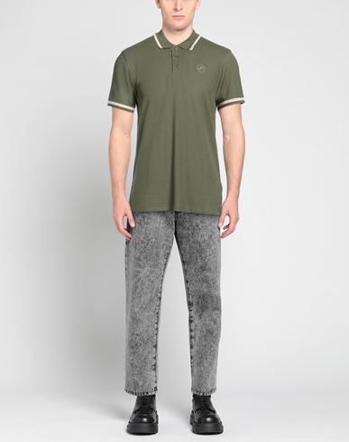 Man Polo shirt Military green