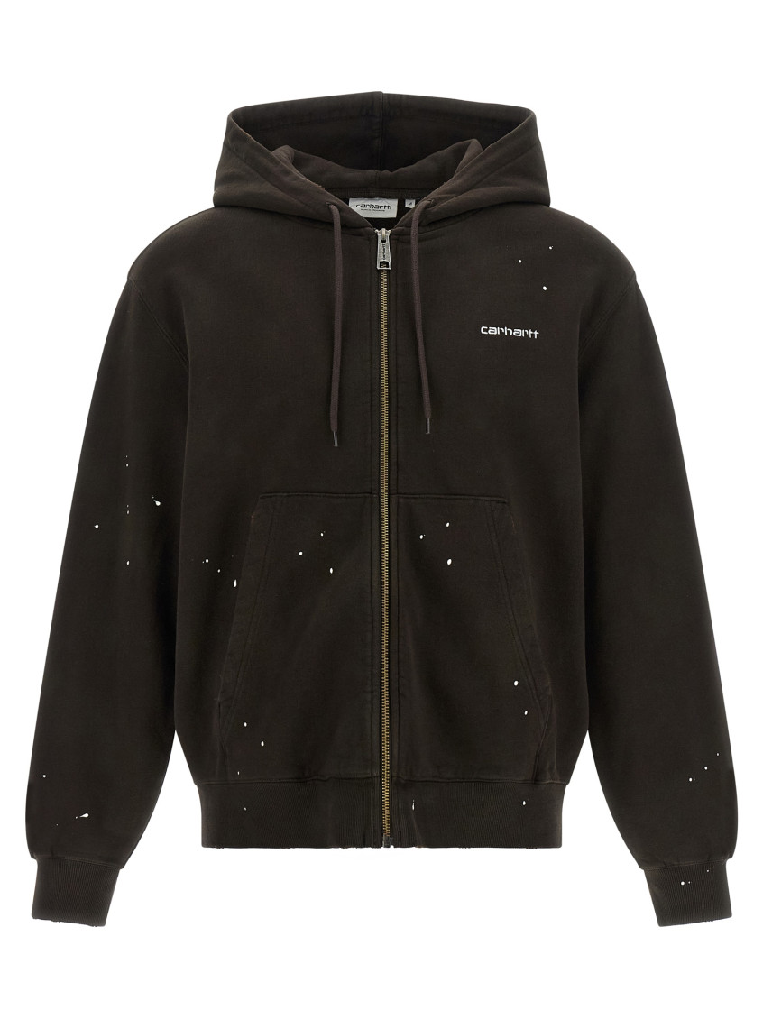 Carhartt Wip - hooded cotton painter jacket front pocket