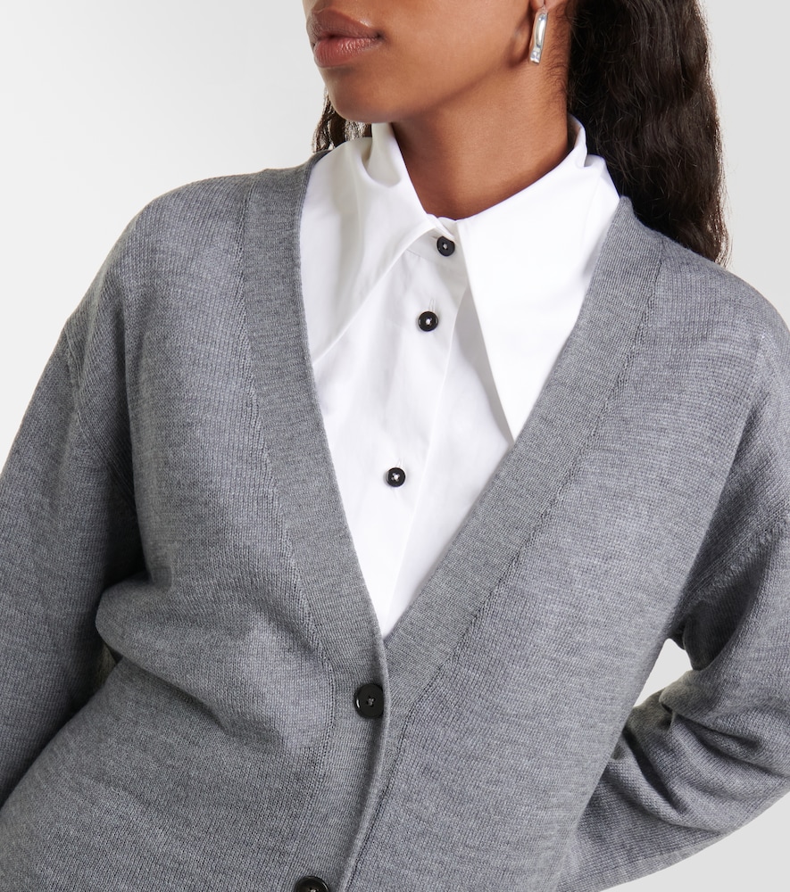 Wool cardigan
