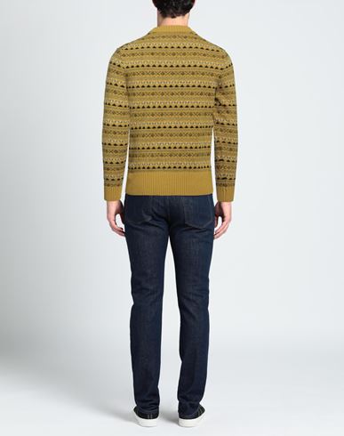 Man Sweater Mustard Size 36 Merino Wool, Acrylic, Polyamide, Mohair wool