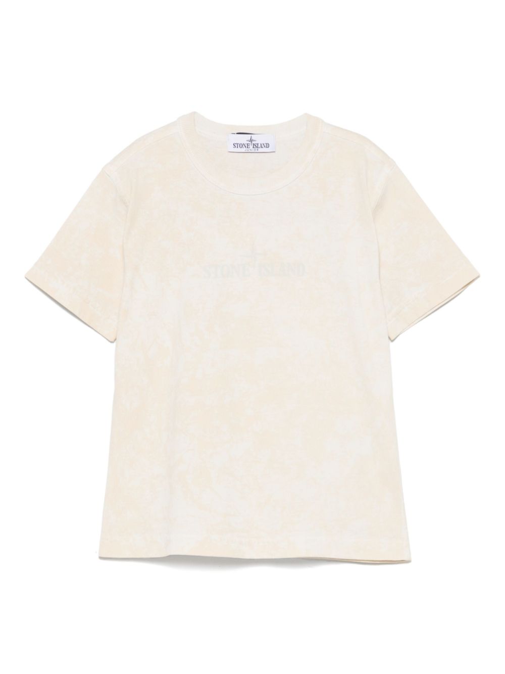 Logo-print T-shirt - Neutrals