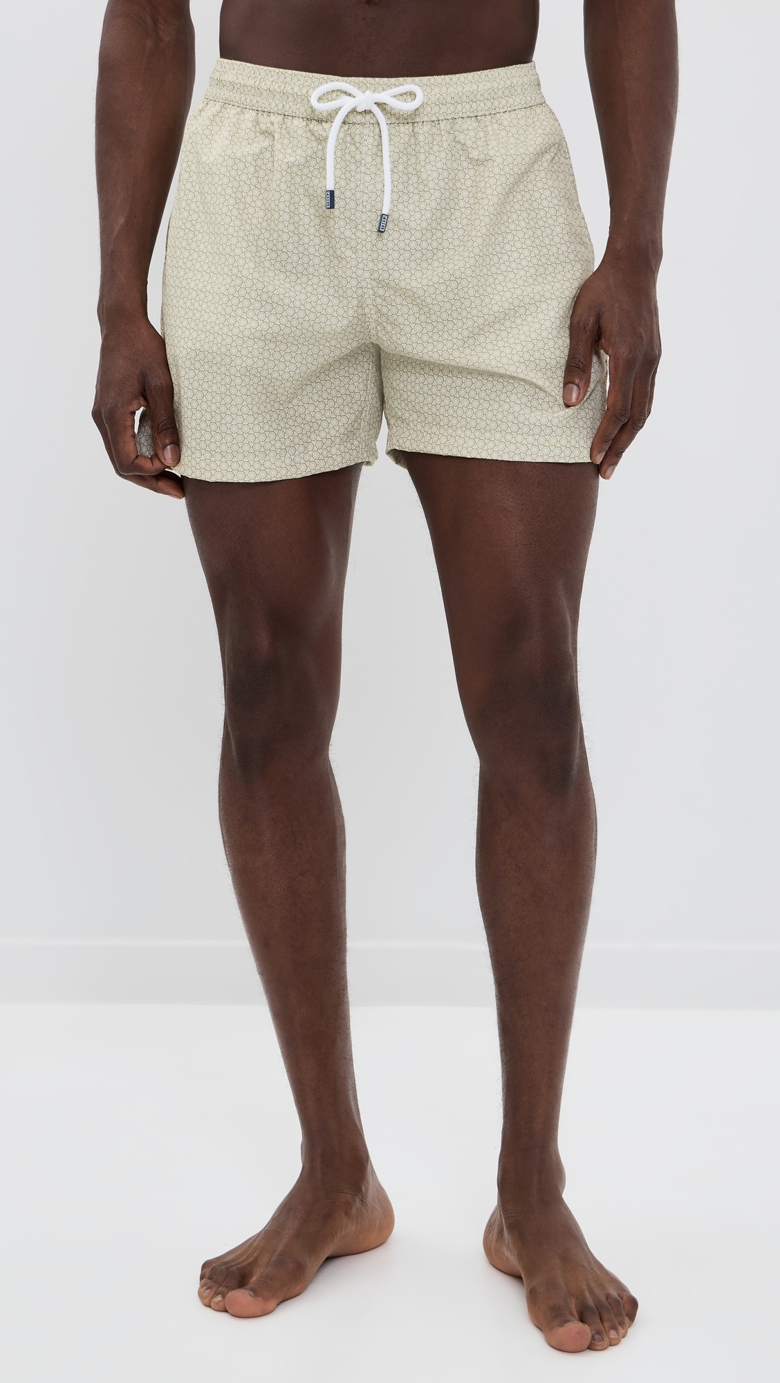 Madeira Swim Trunks 5 Yellow Geo