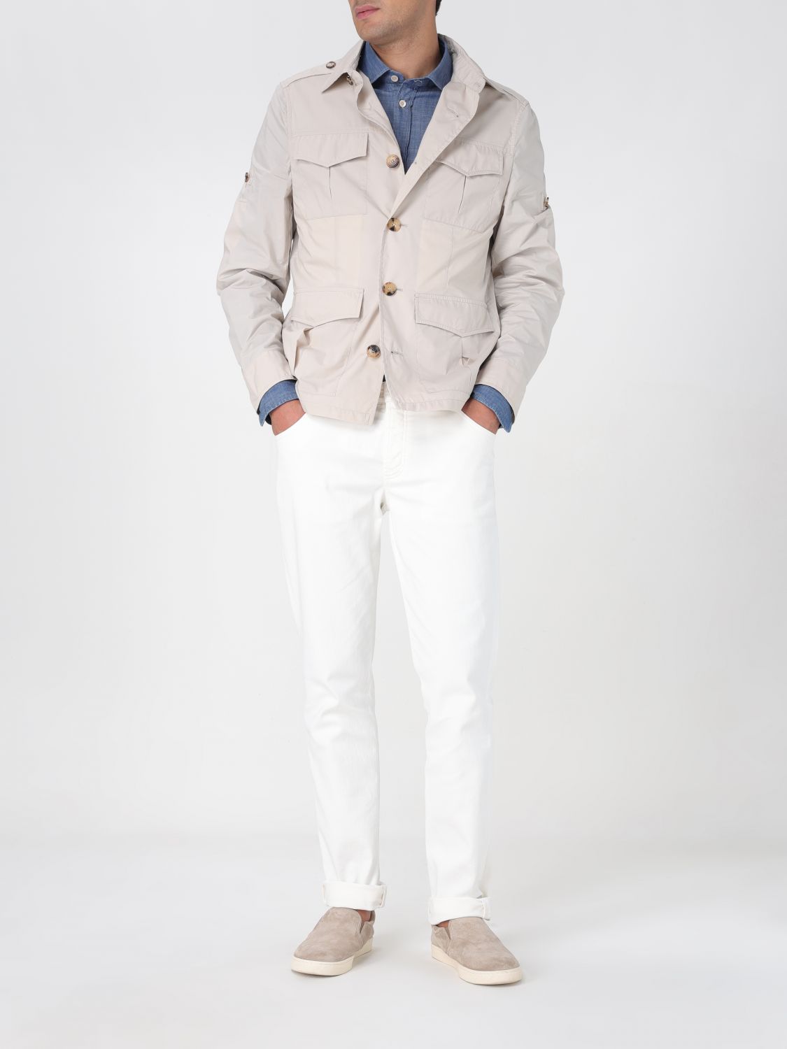 Jacket BRUNELLO CUCINELLI Men color Grey