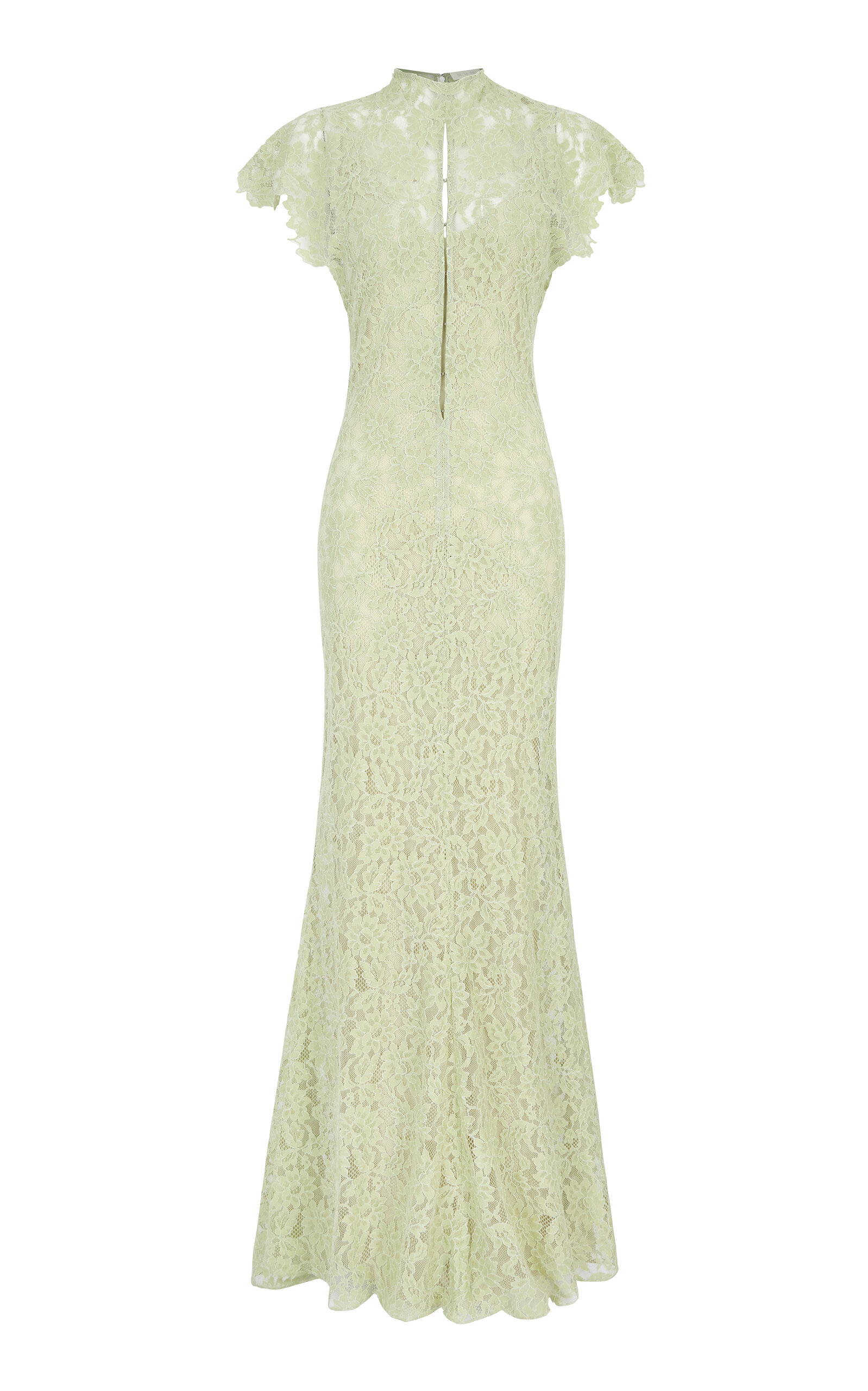 Exclusive Laia Cutout Lace Maxi Dress - Moda Operandi