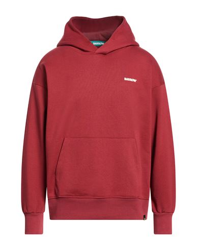 Man Sweatshirt Burgundy Size M Cotton