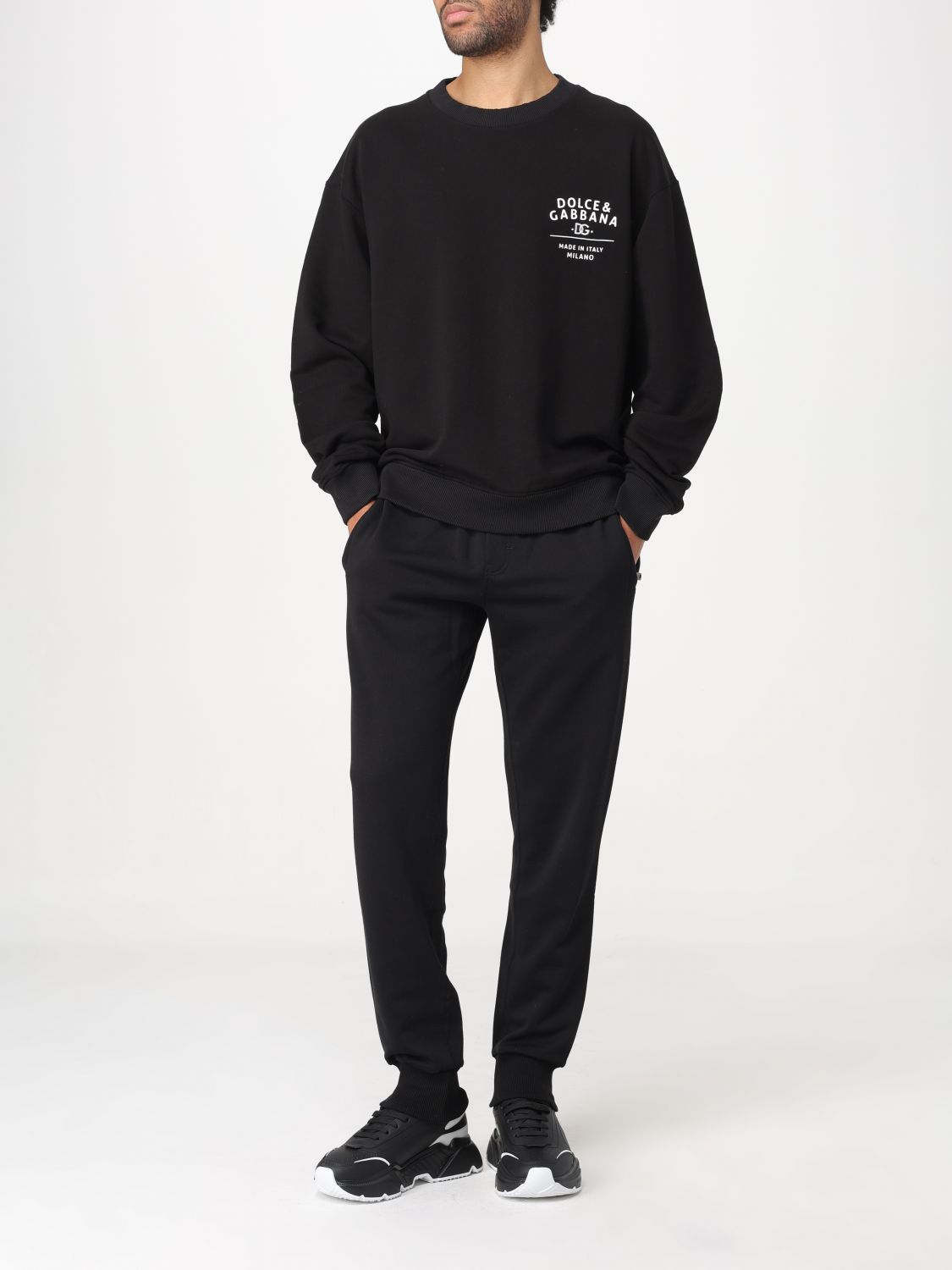 Pants Men color Black