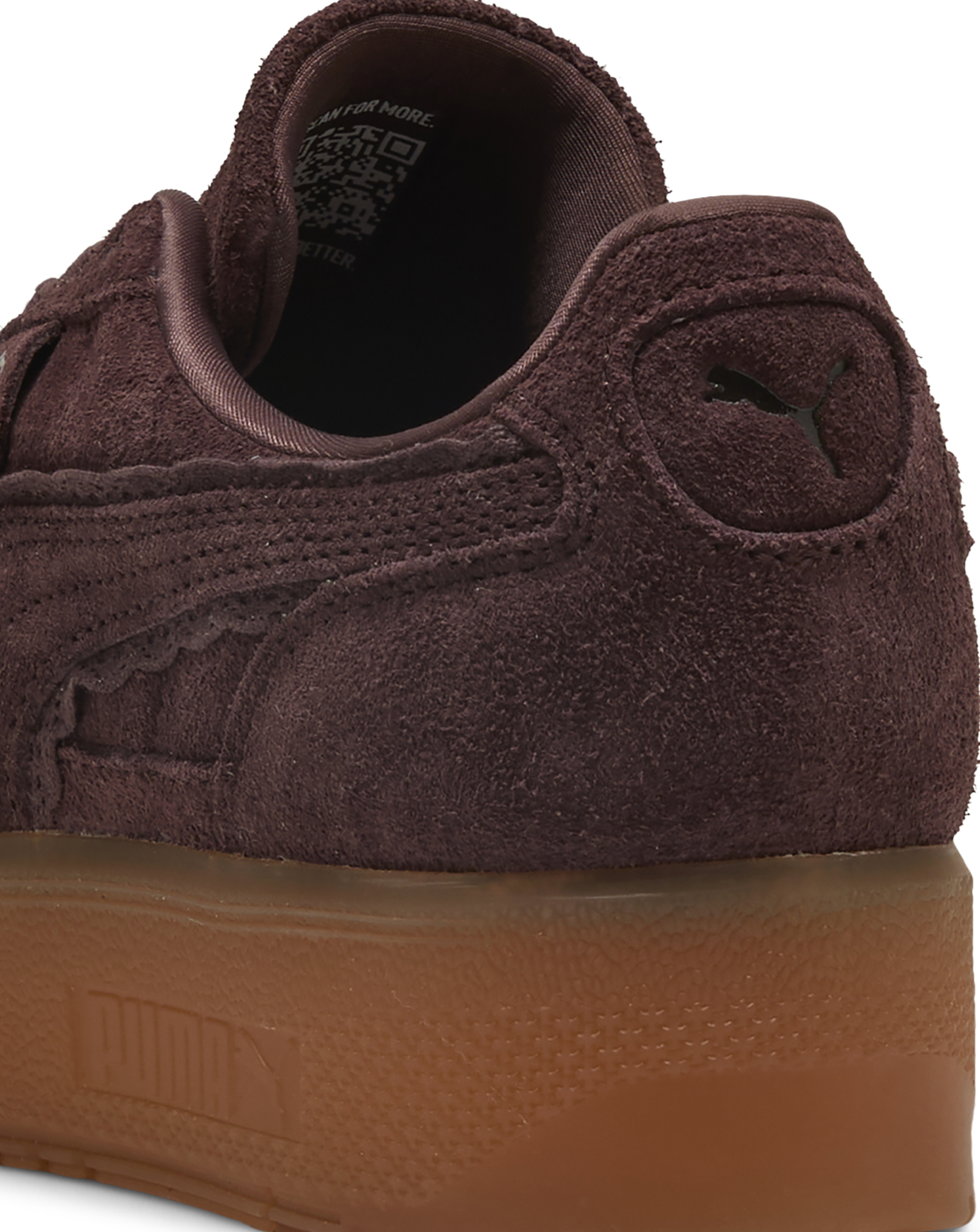 PUMA Palermo Elevata Suede Trainer