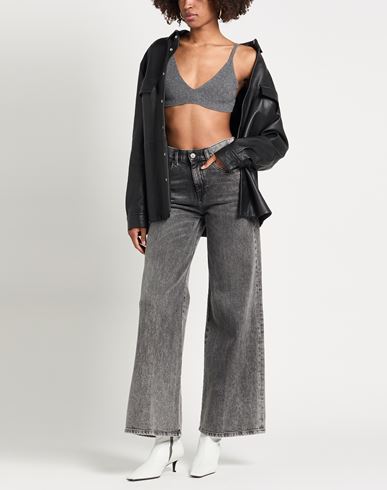 Woman Top Grey Size S Merino Wool, Cashmere