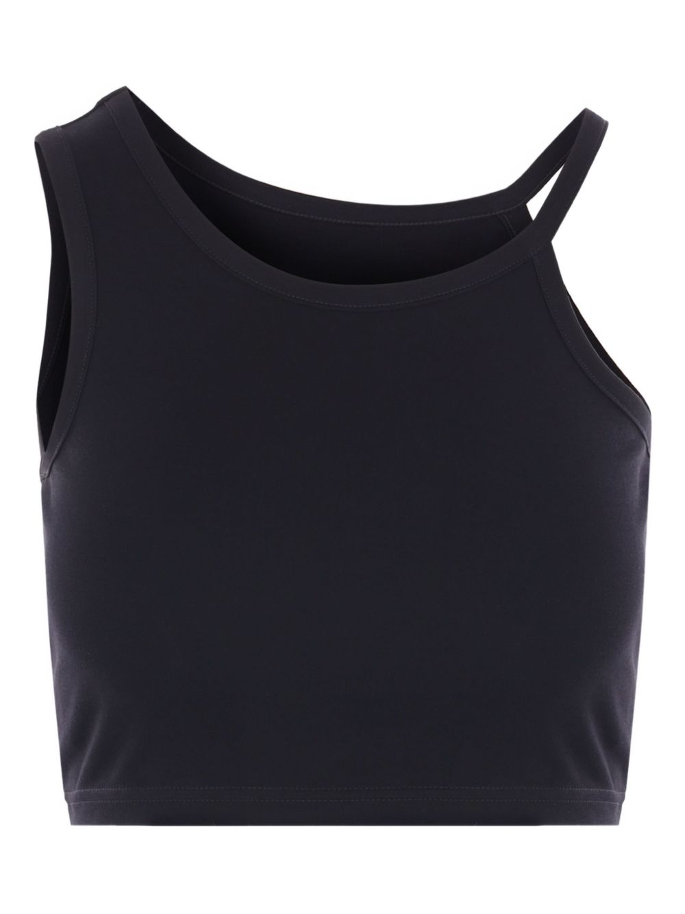 Y's cotton-jersey top - Black