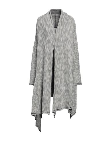 Woman Overcoat & Trench Coat Grey Size 6 Cotton