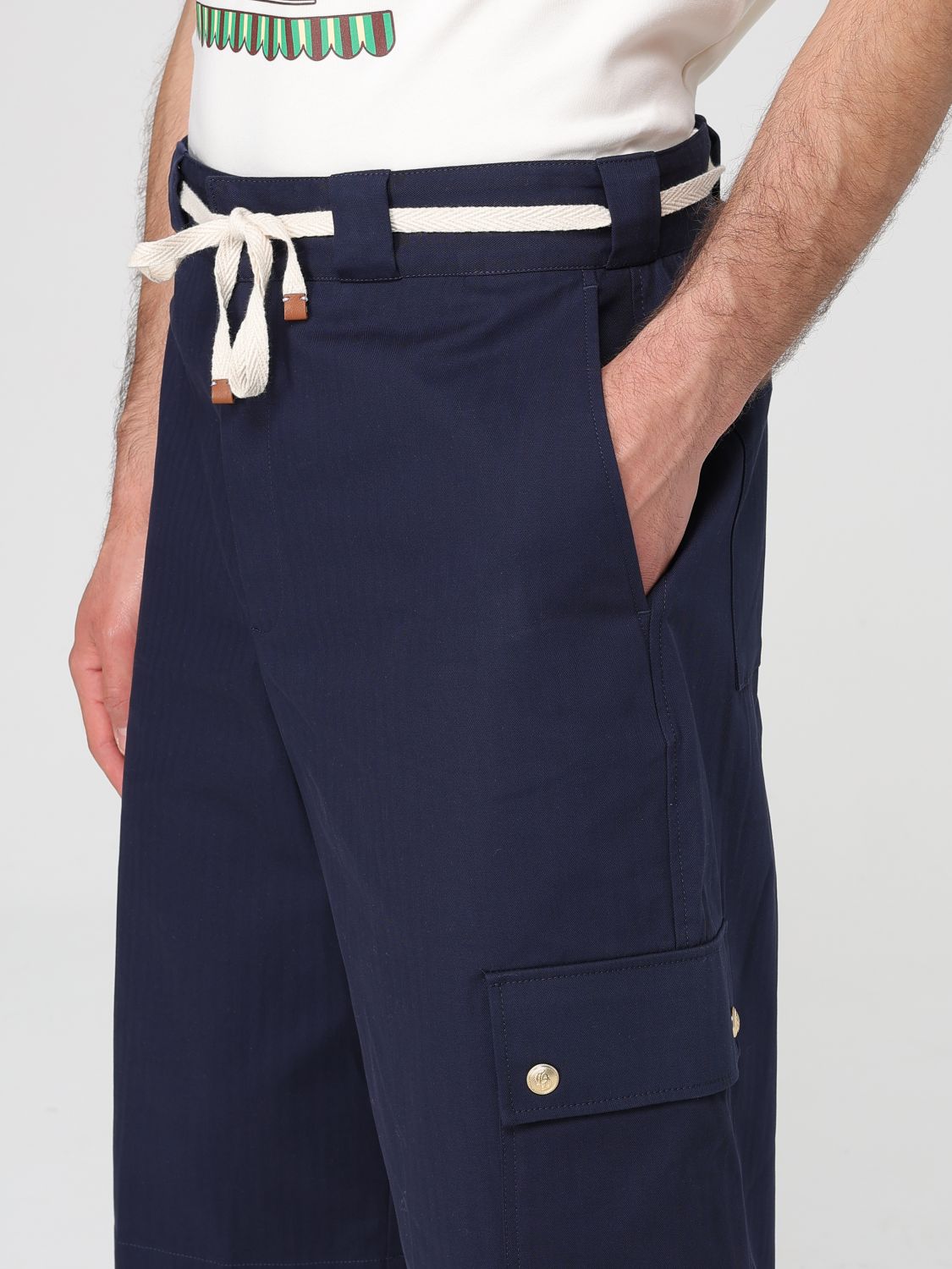 Short DRÔLE DE MONSIEUR Men color Blue