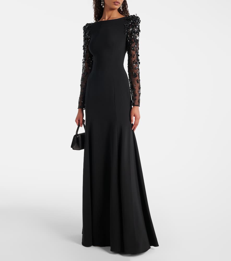 Sylvia embellished gown