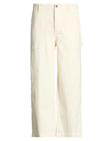 True Nyc Man Pants Ivory Size 31 Cotton, Elastomultiester, Elastane