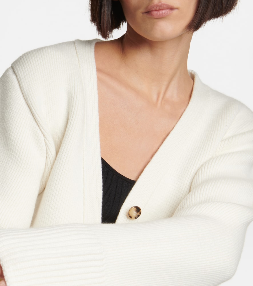 Khaite Scarlet cashmere cardigan