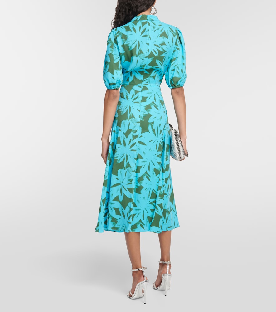Nella floral midi dress