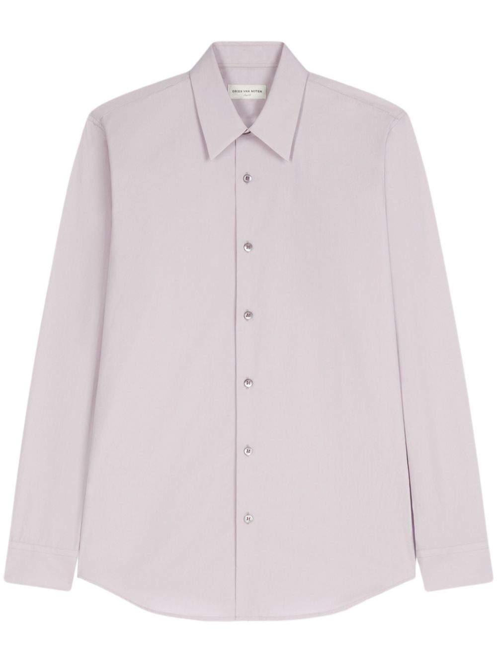Lightweight cotton shirt - Purple