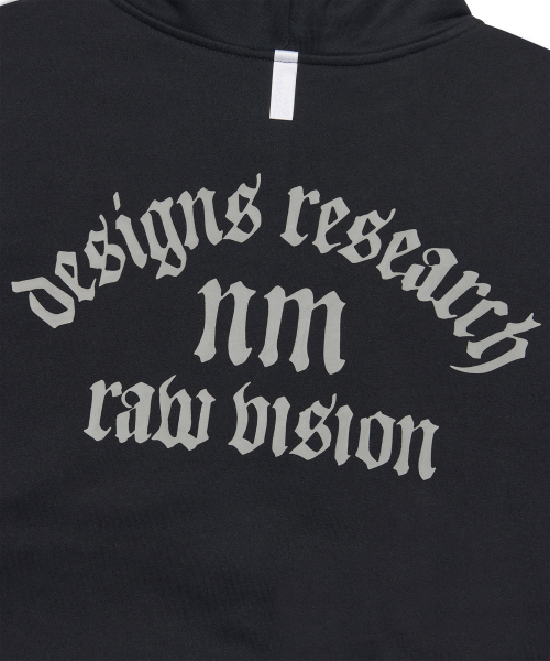 R. V ARCH LOGO HOODED ZIP-UP