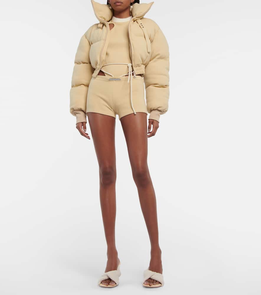 Didu Cutout fleece bodysuit