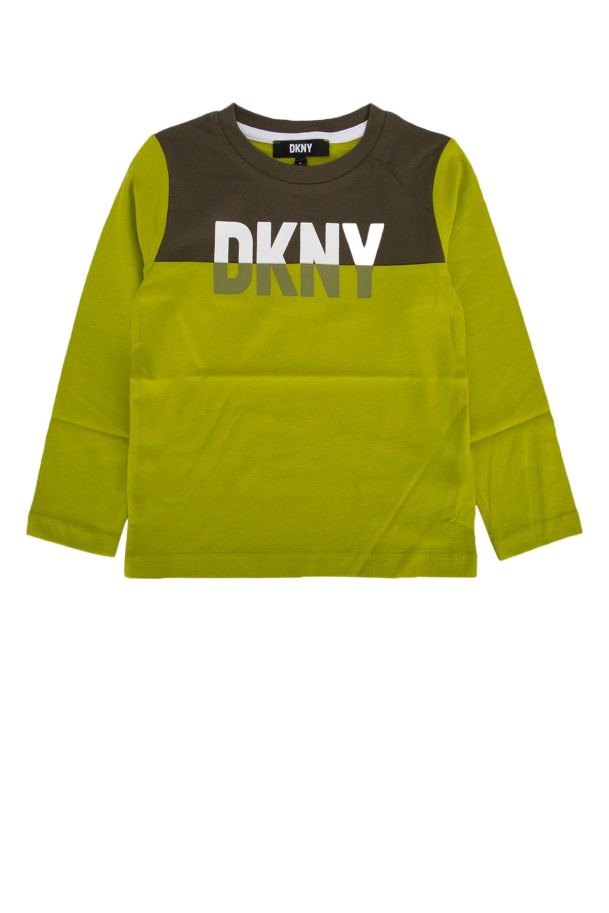 Logo-Embroidered Color-Block Sweatshirt — Green