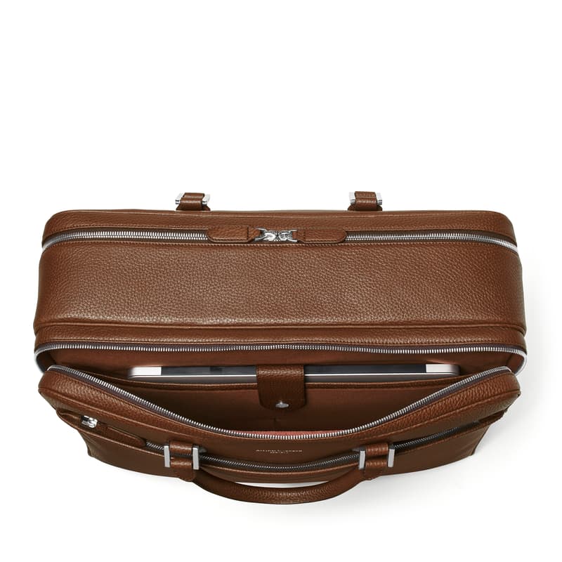 48 Hour Mount Street Travel Bag in Tobacco Pebble