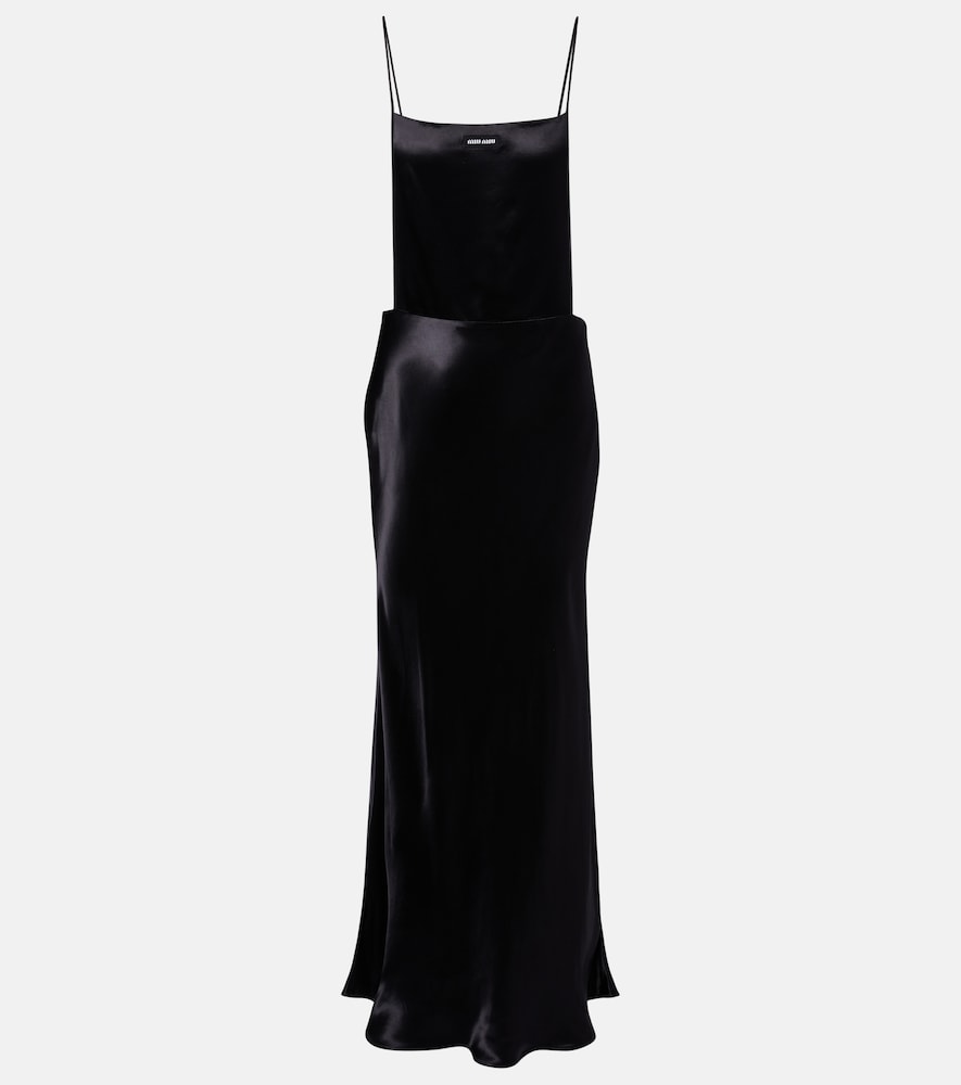 Satin slip dress