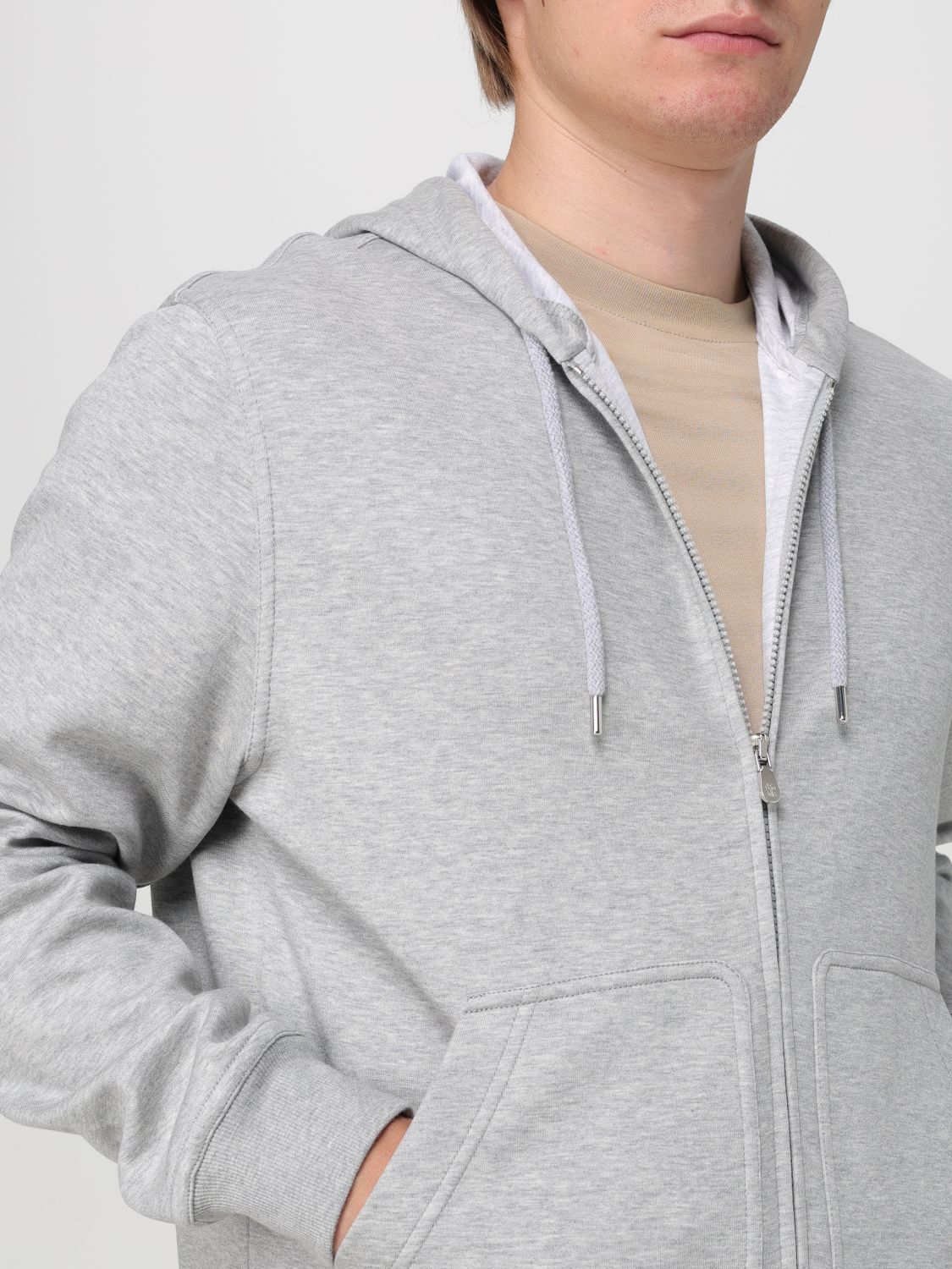 Sweatshirt Men color Grey