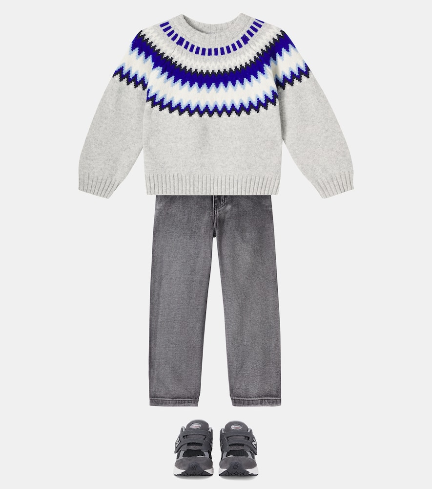 Baes jacquard wool sweater