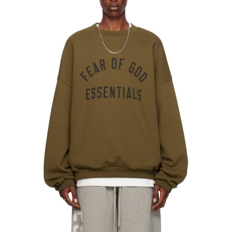 Fleece Crewneck 'Olive'