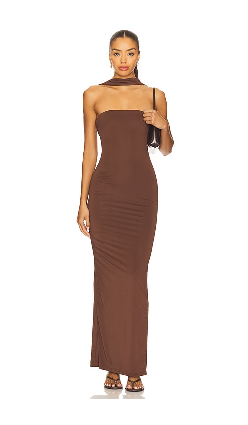 ALL THE WAYS Brissa Maxi Dress in Black. L. Also in XXS, XS