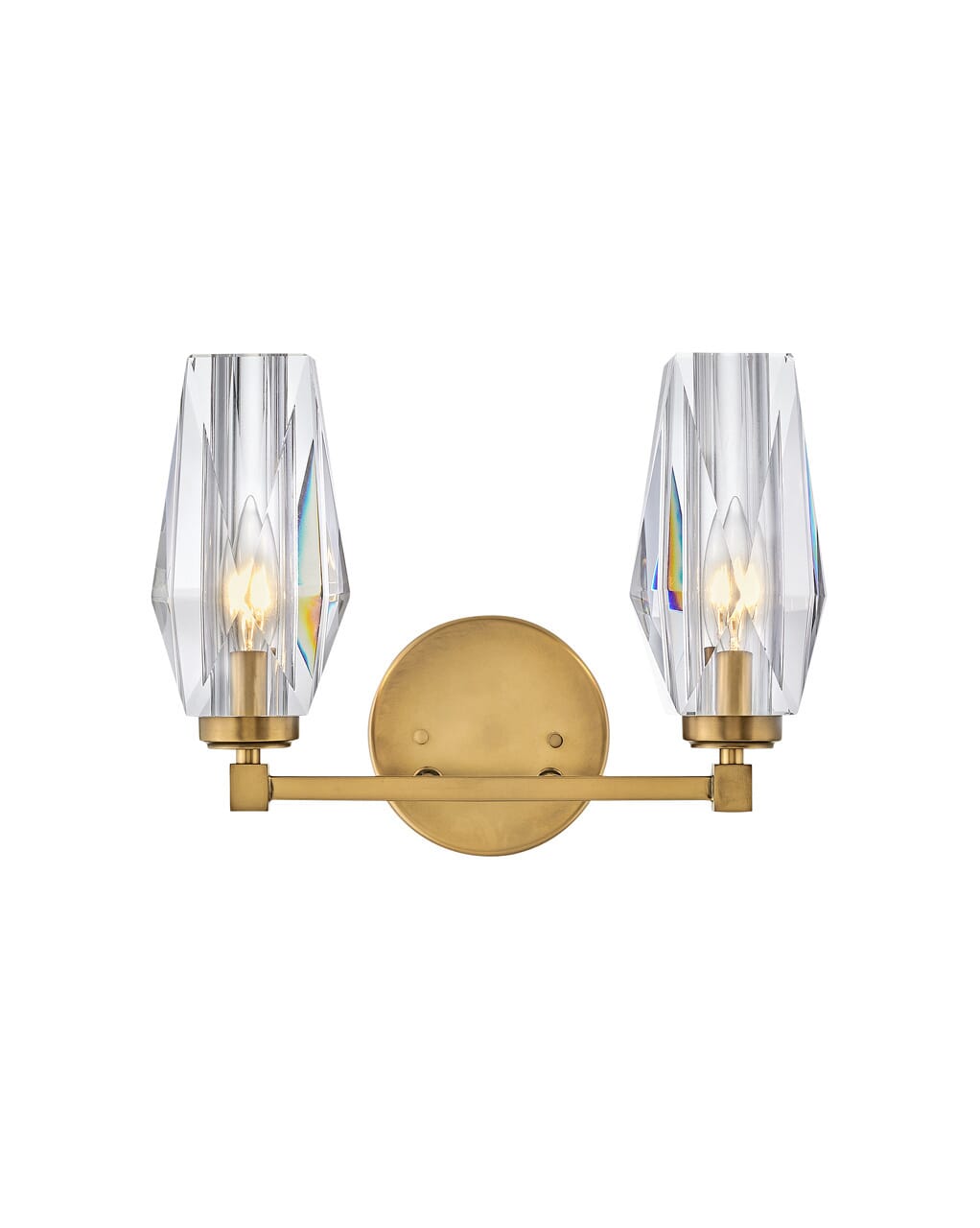 Heritage Brass LED Vanity from the Ana Collection