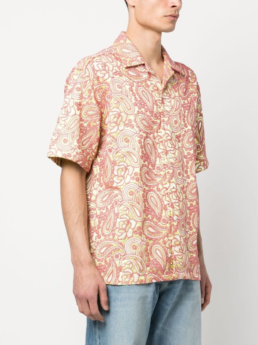 - Short Sleeve Embroidered Shirt