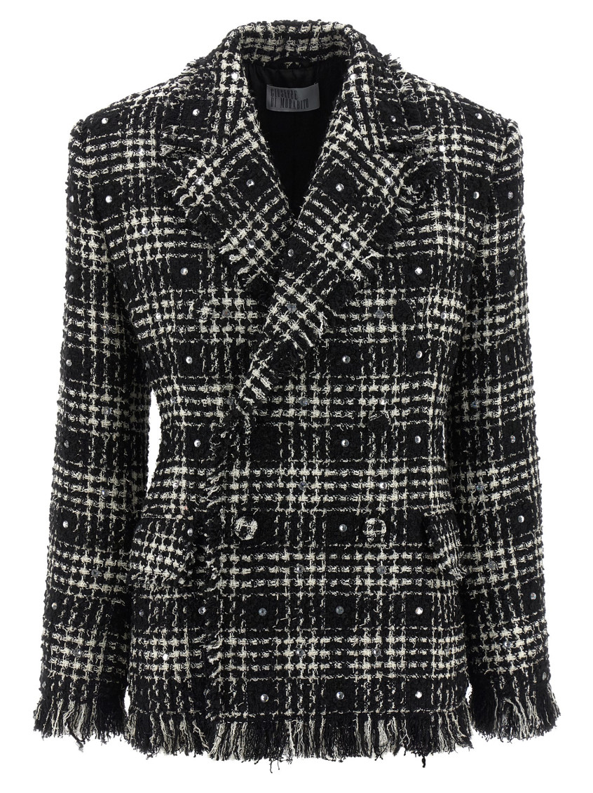 Tweed And Rhinestone Blazer