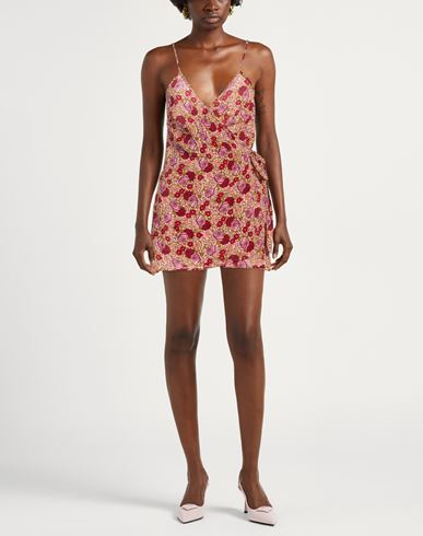 Woman Mini dress Blush Size XL Viscose