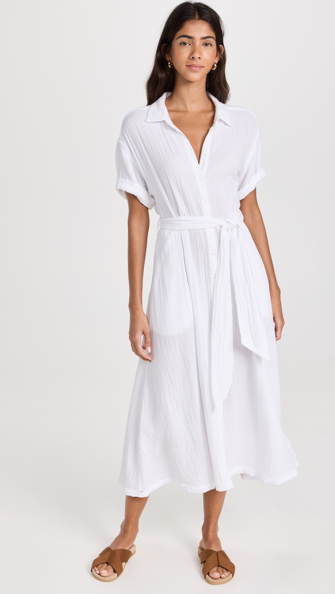 Caylin Dress White Wash