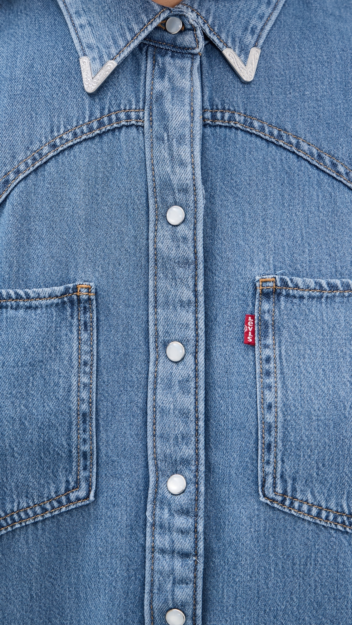 Levi's Teodora Western Shirt Going Steady Tipped