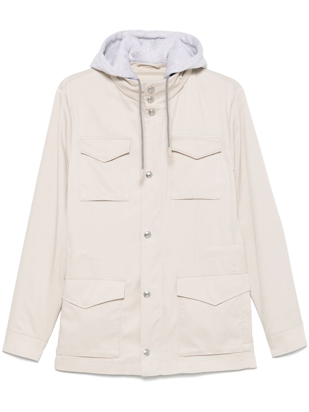 Hooded jacket - Neutrals