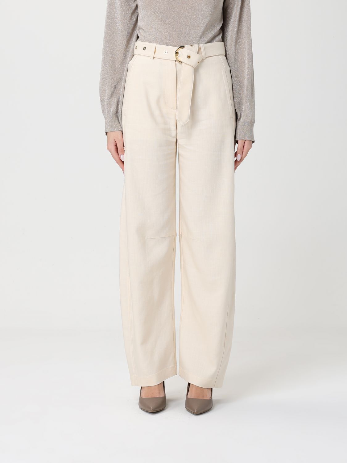 Pants Woman color White