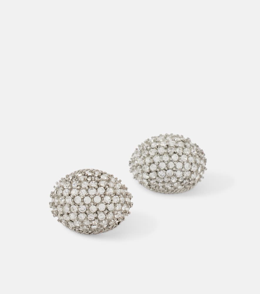 Jennifer Behr Tinsel crystal-embellished earrings