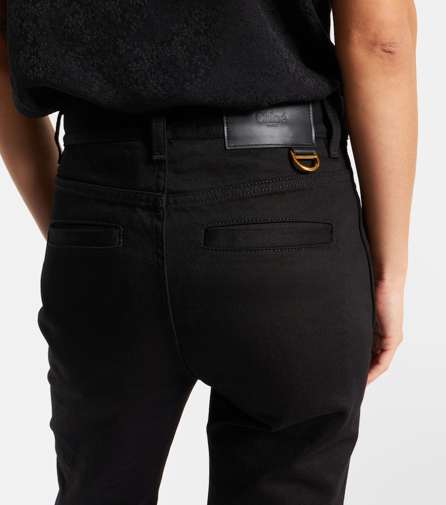 Chloé High-rise slim jeans