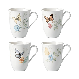 Butterfly Meadow Mug, Set of 4